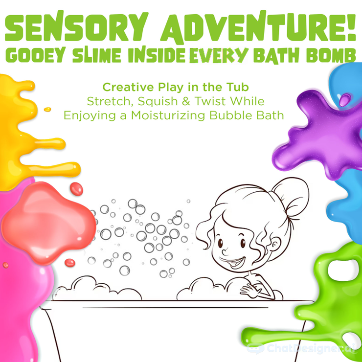 Squishy Slime Bath Bombs