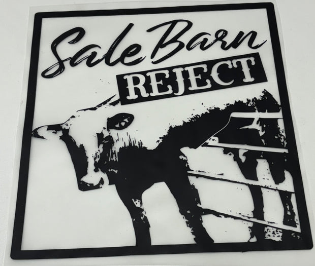 Sale barn reject