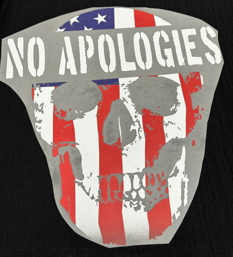 No apologies