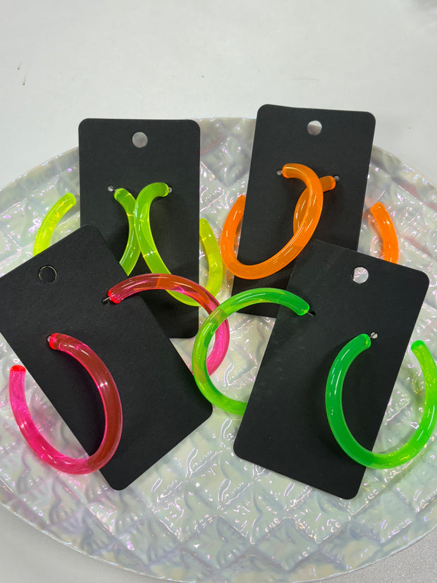 Neon Hoops