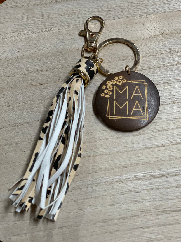 Mama Spots Keychain